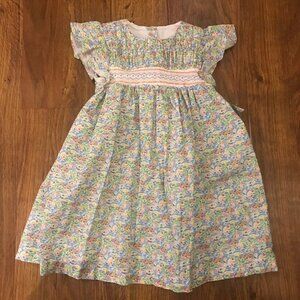 Bella Bliss babydoll smocked dress